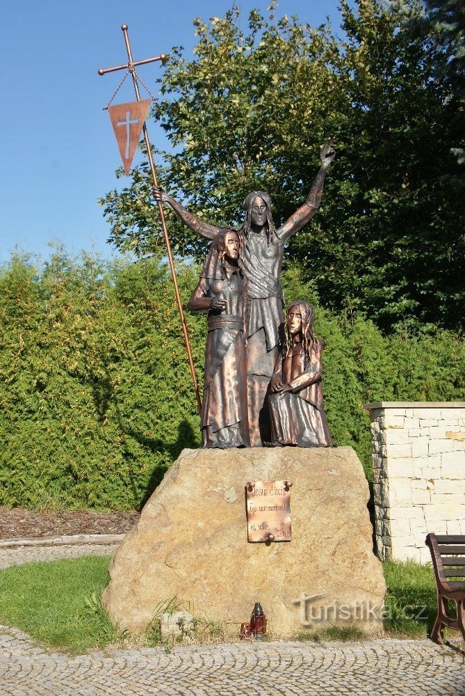 Retová - statue of the Resurrection of Jesus Christ