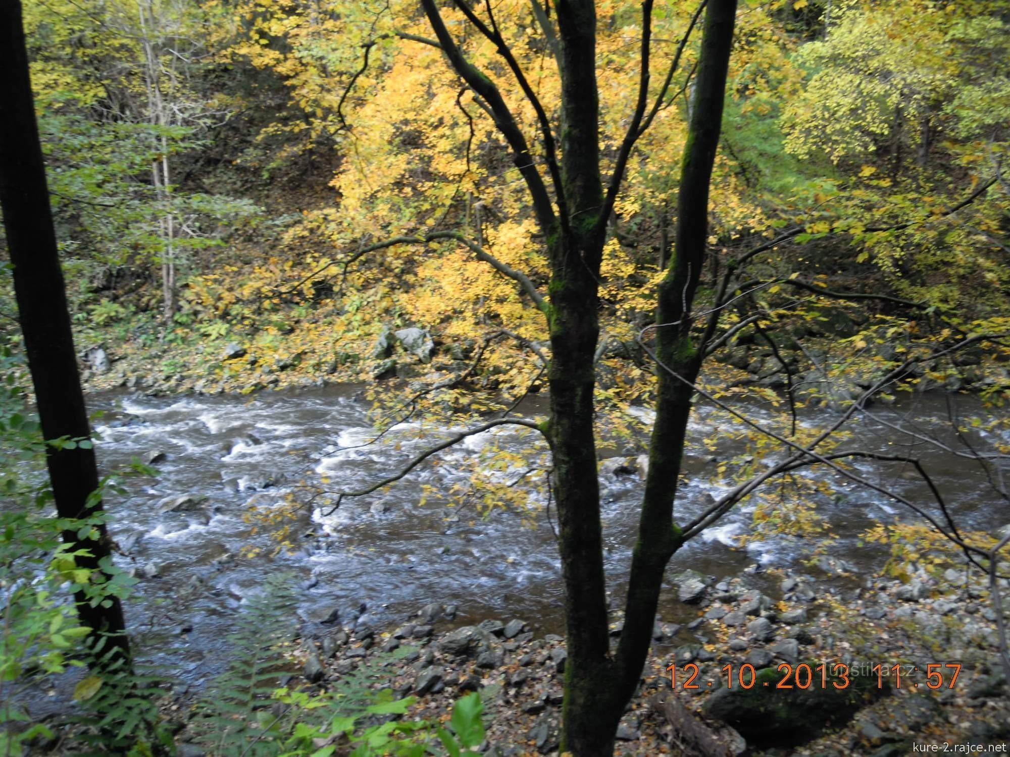 Riegro's path along the Jizera