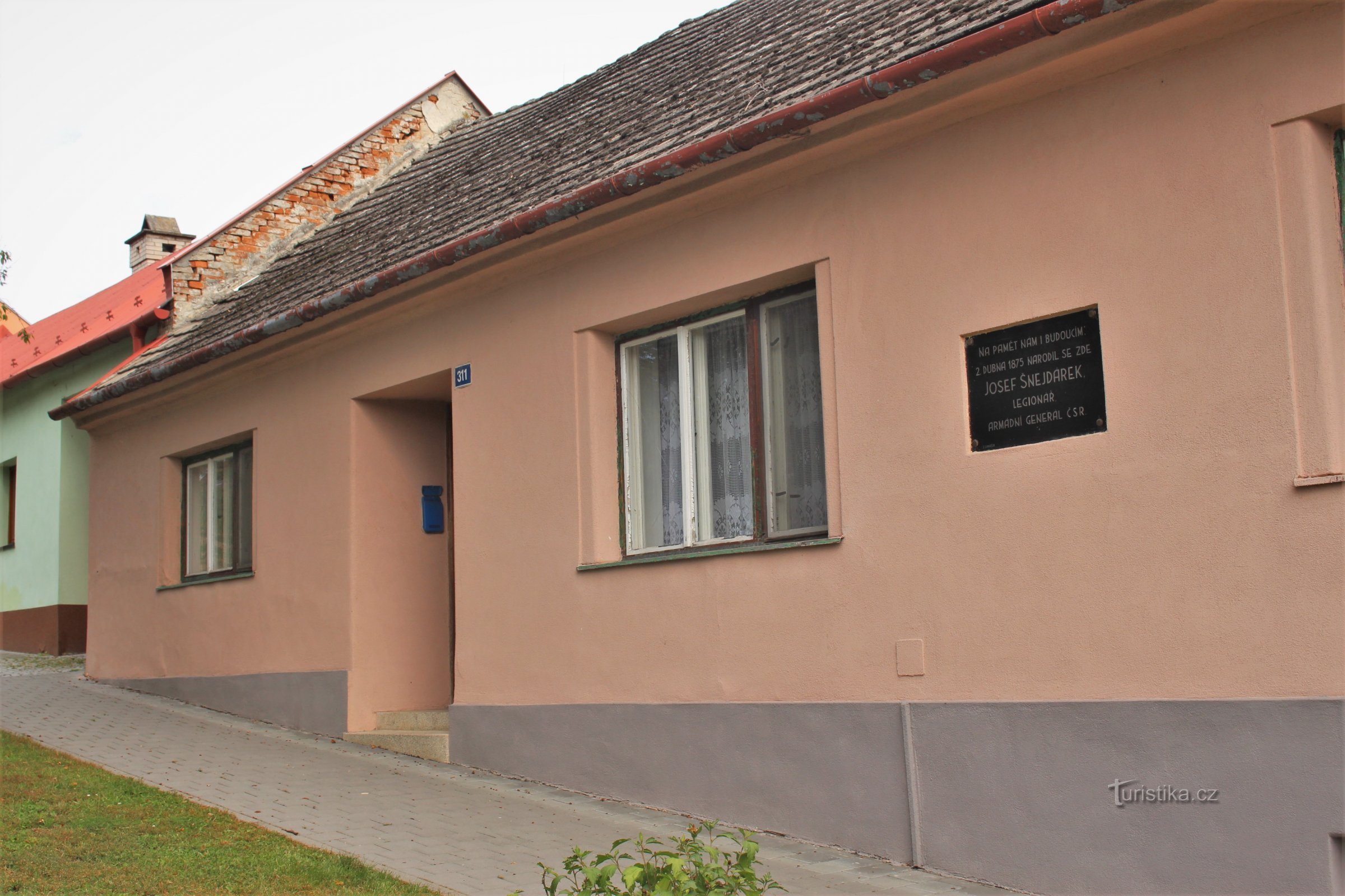 Il luogo di nascita del generale Šnejdárek