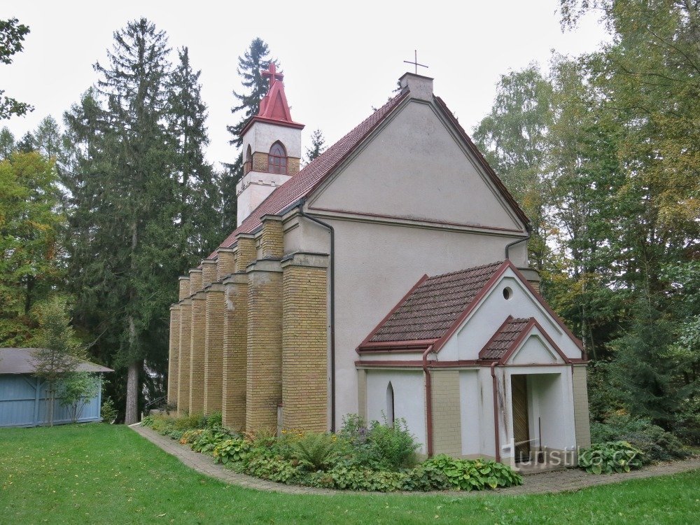 Rokole (Bohdašín) – Église Notre-Dame de Rokolská