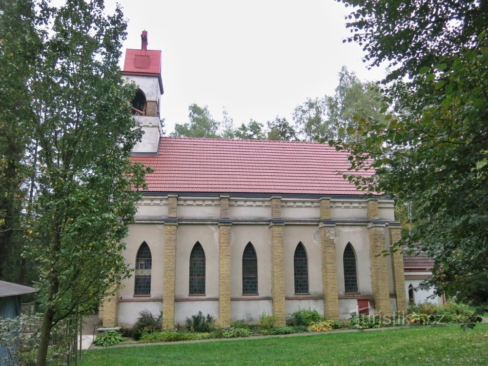 Rokole (Bohdašín) – Church of Our Lady of Rokolská