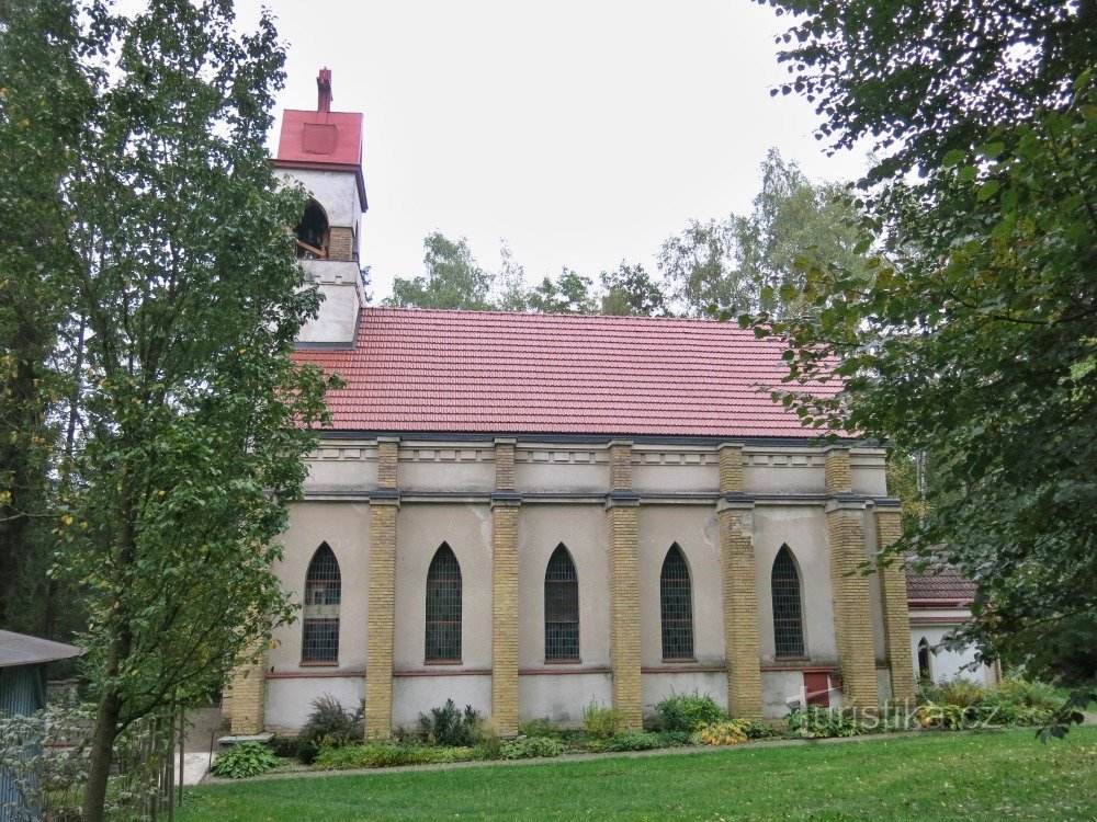 Rokole (Bohdašín) – Église Notre-Dame de Rokolská