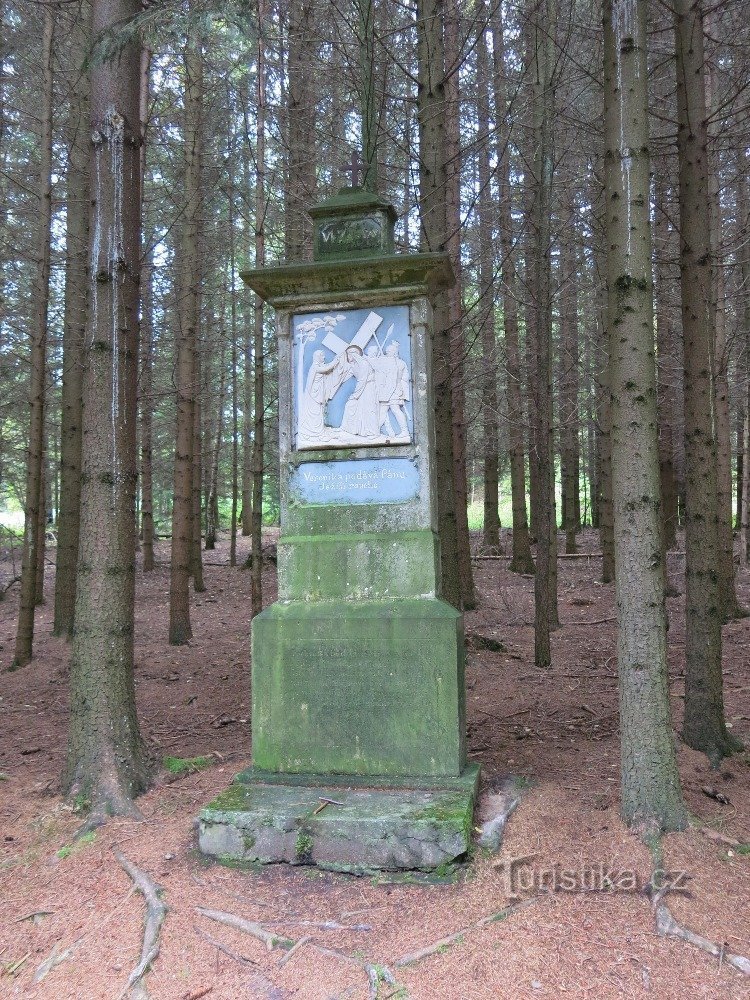 Rokole (Bohdašín) – Stations van de kruisweg en Loreto