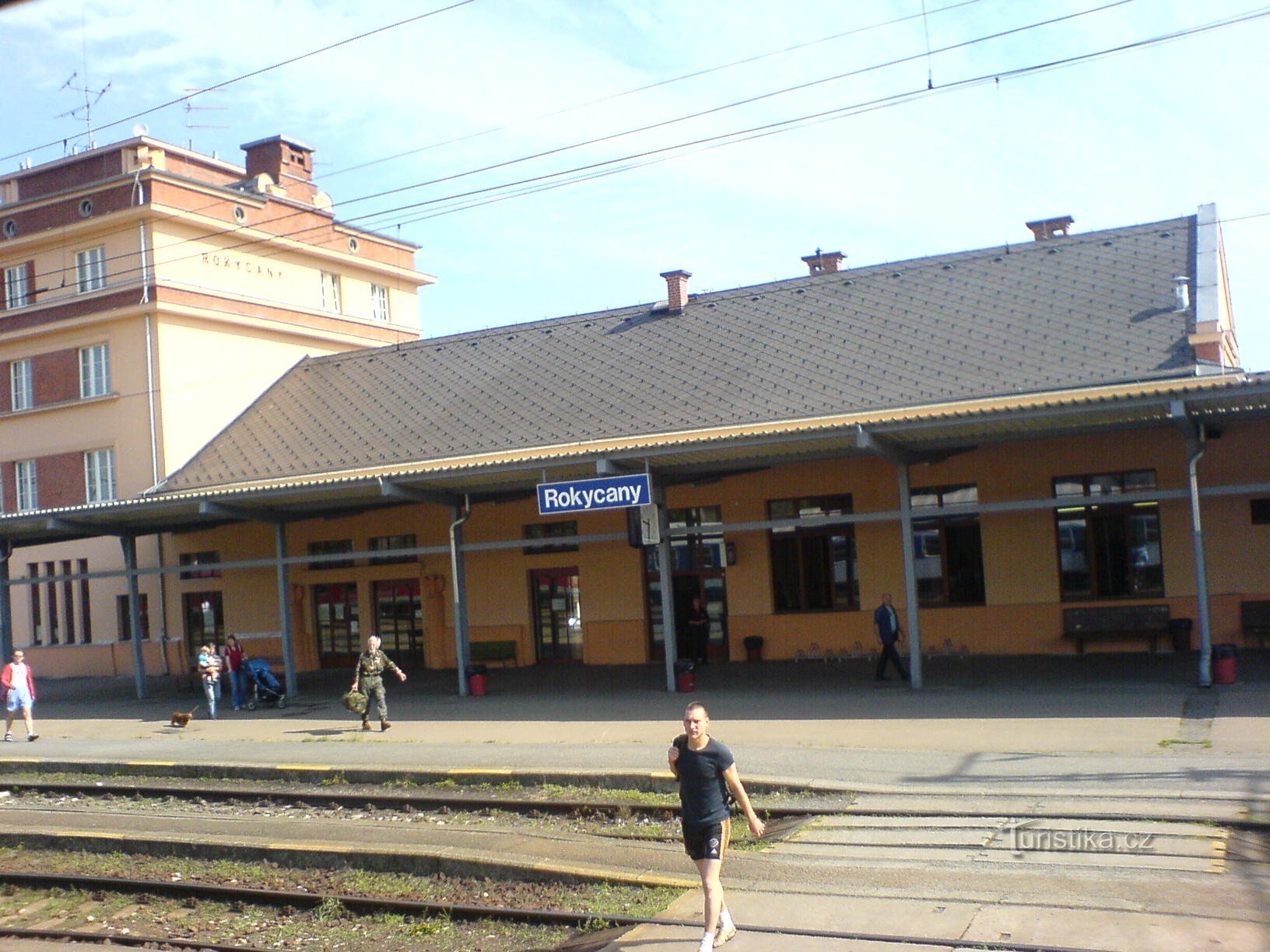 Rokycanyn esikaupunki - rautatieasema