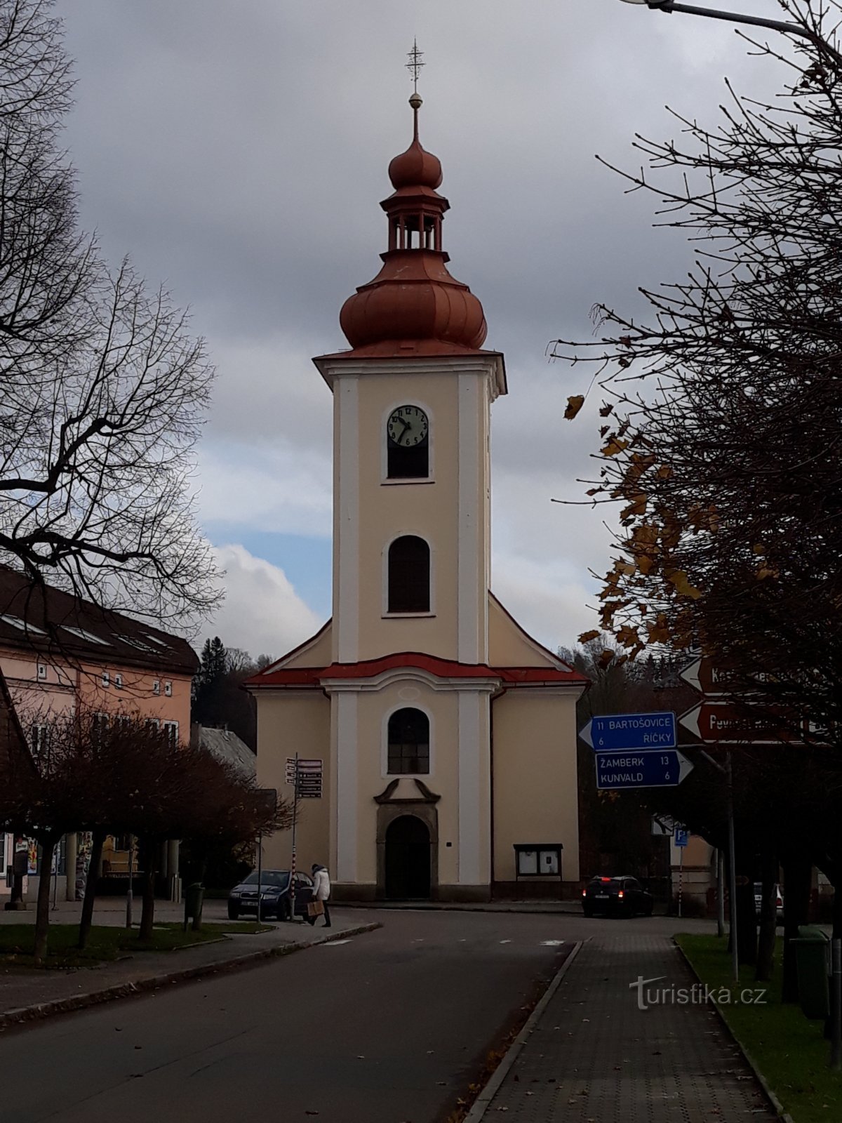 Rokytnice în Orlické Hory - biserica tuturor sfinților