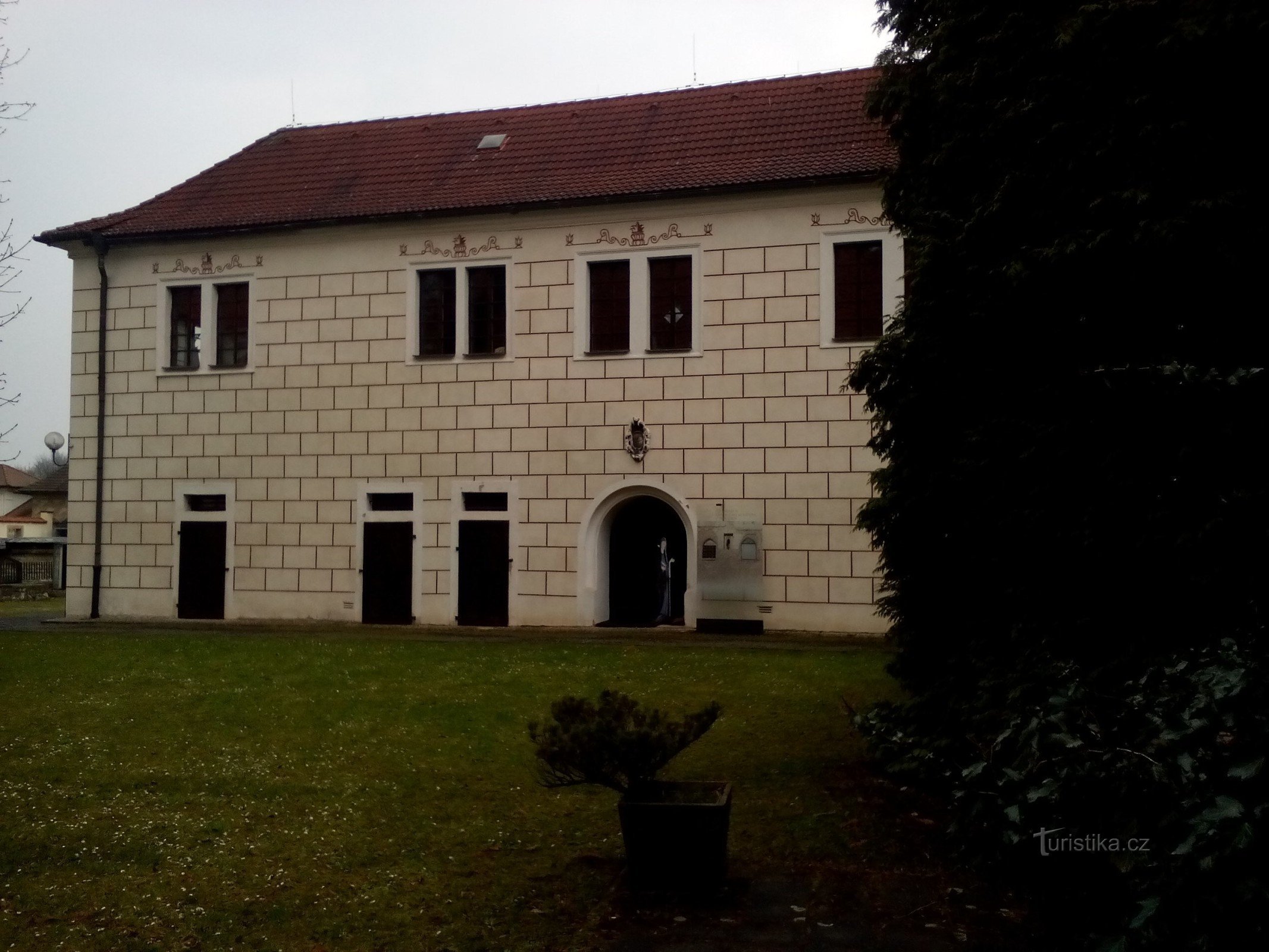 Romanesque wing from the former Garden of Eden