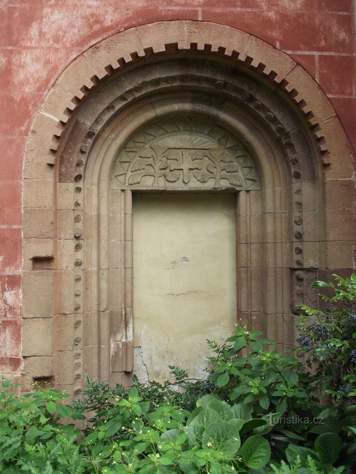 Romanesque portal