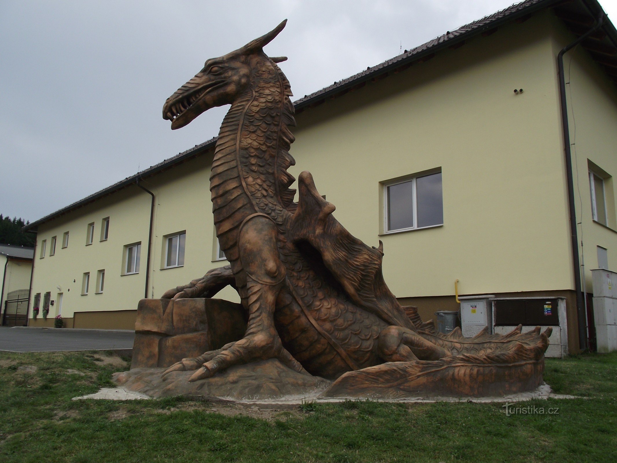 Ronov nad Sázavou – czeski smok