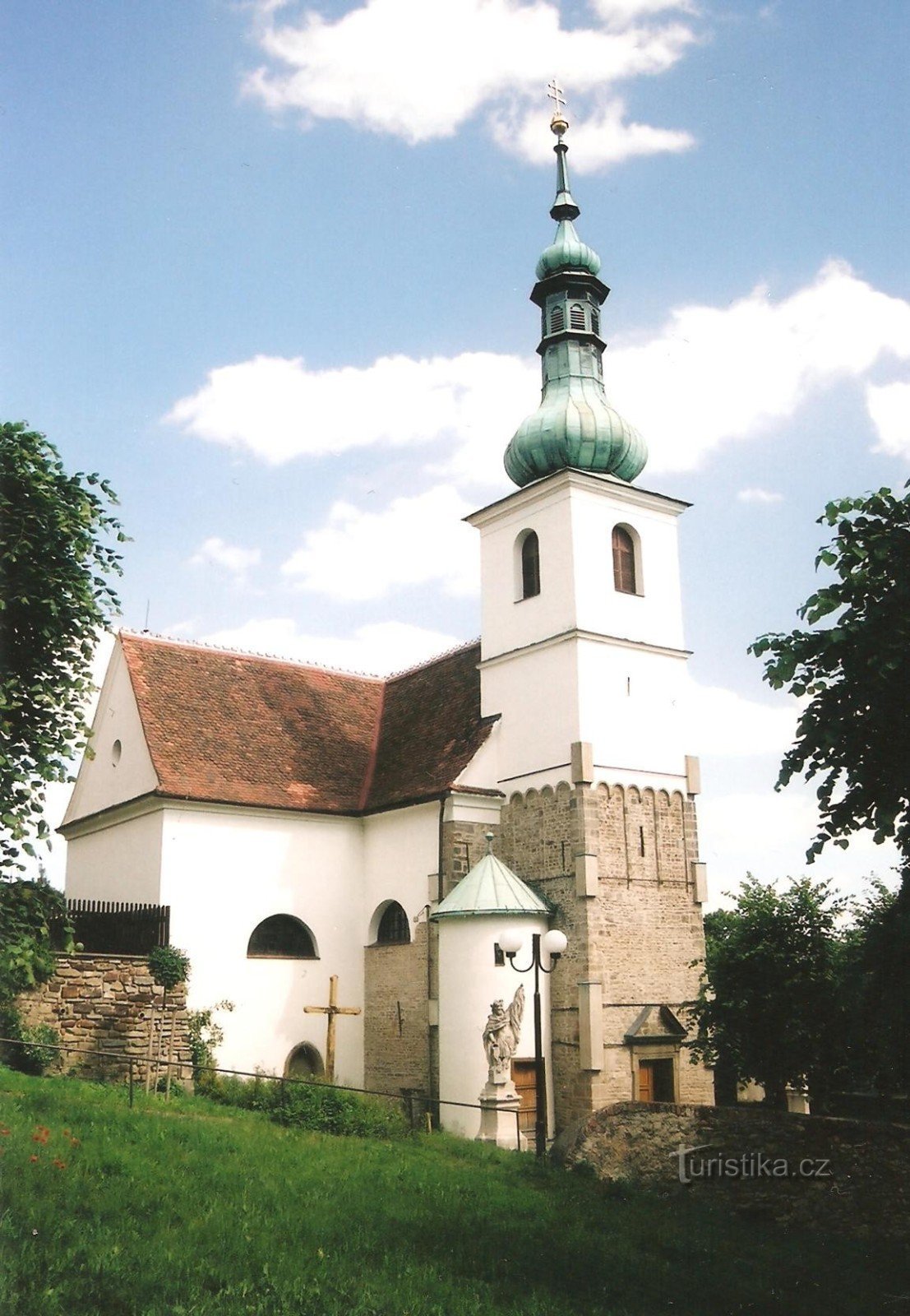 Rosice - Szent István-templom. Márton