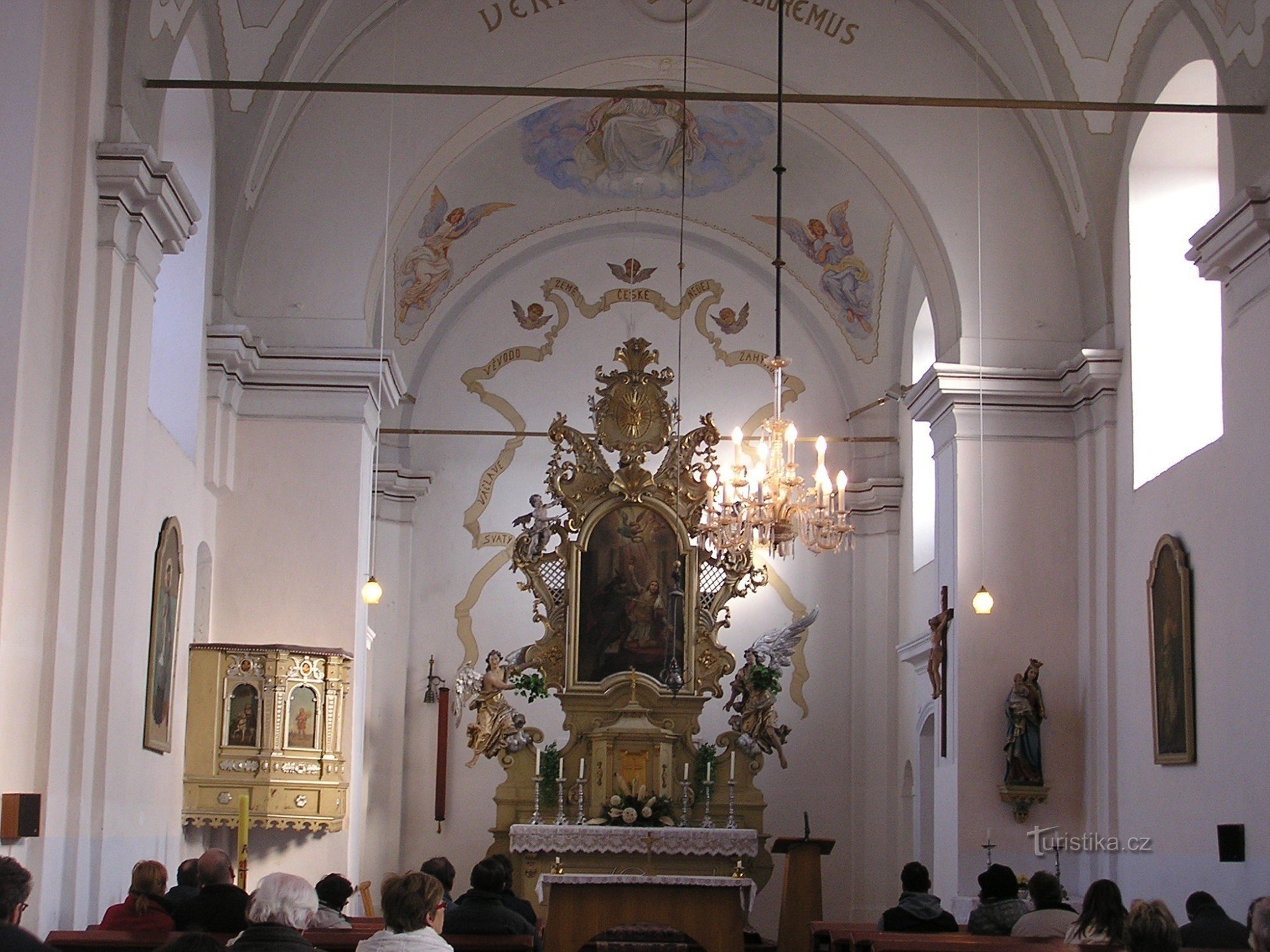 Rosice - iglesia de St. Wenceslao