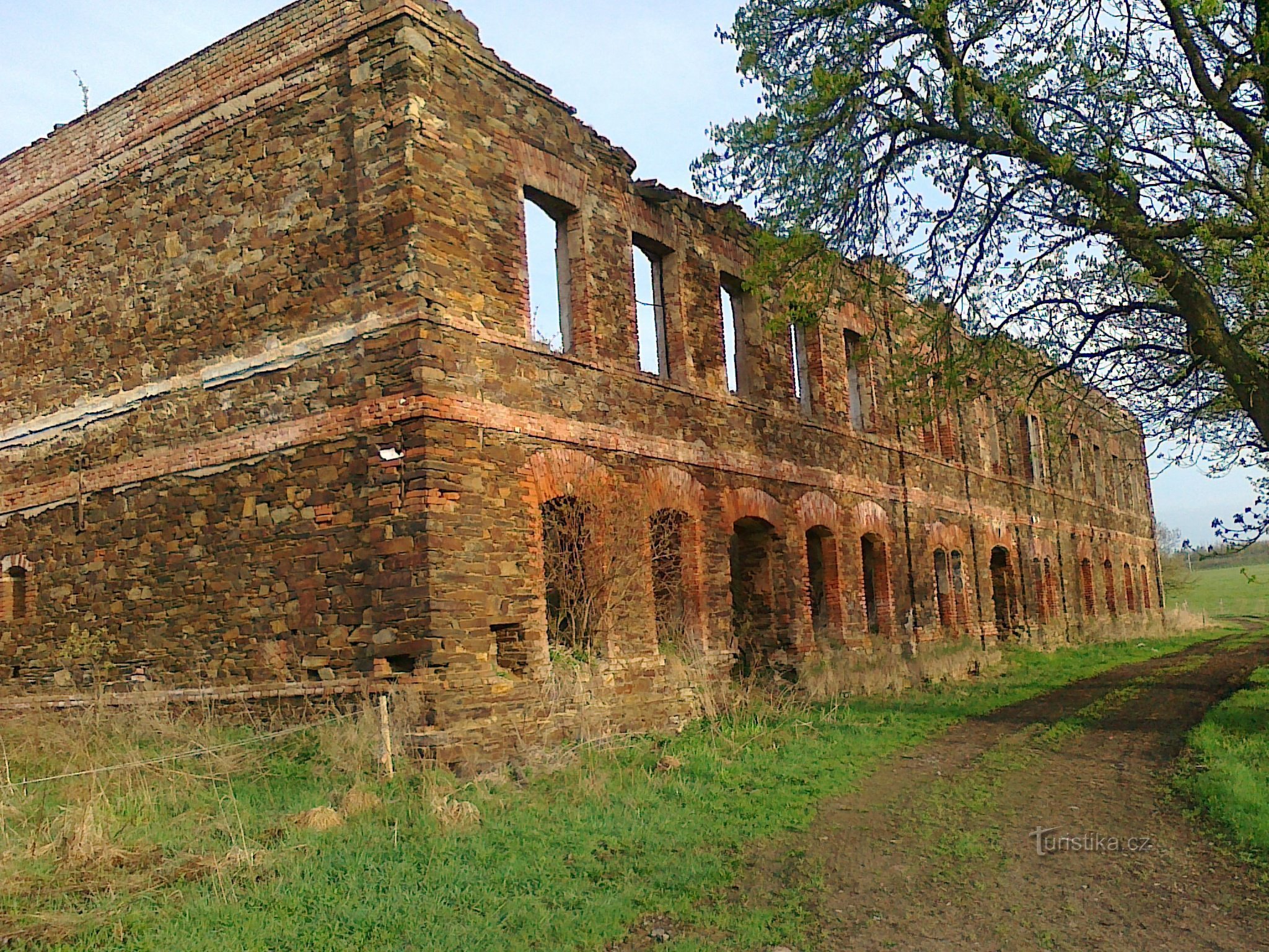 Flax mill.