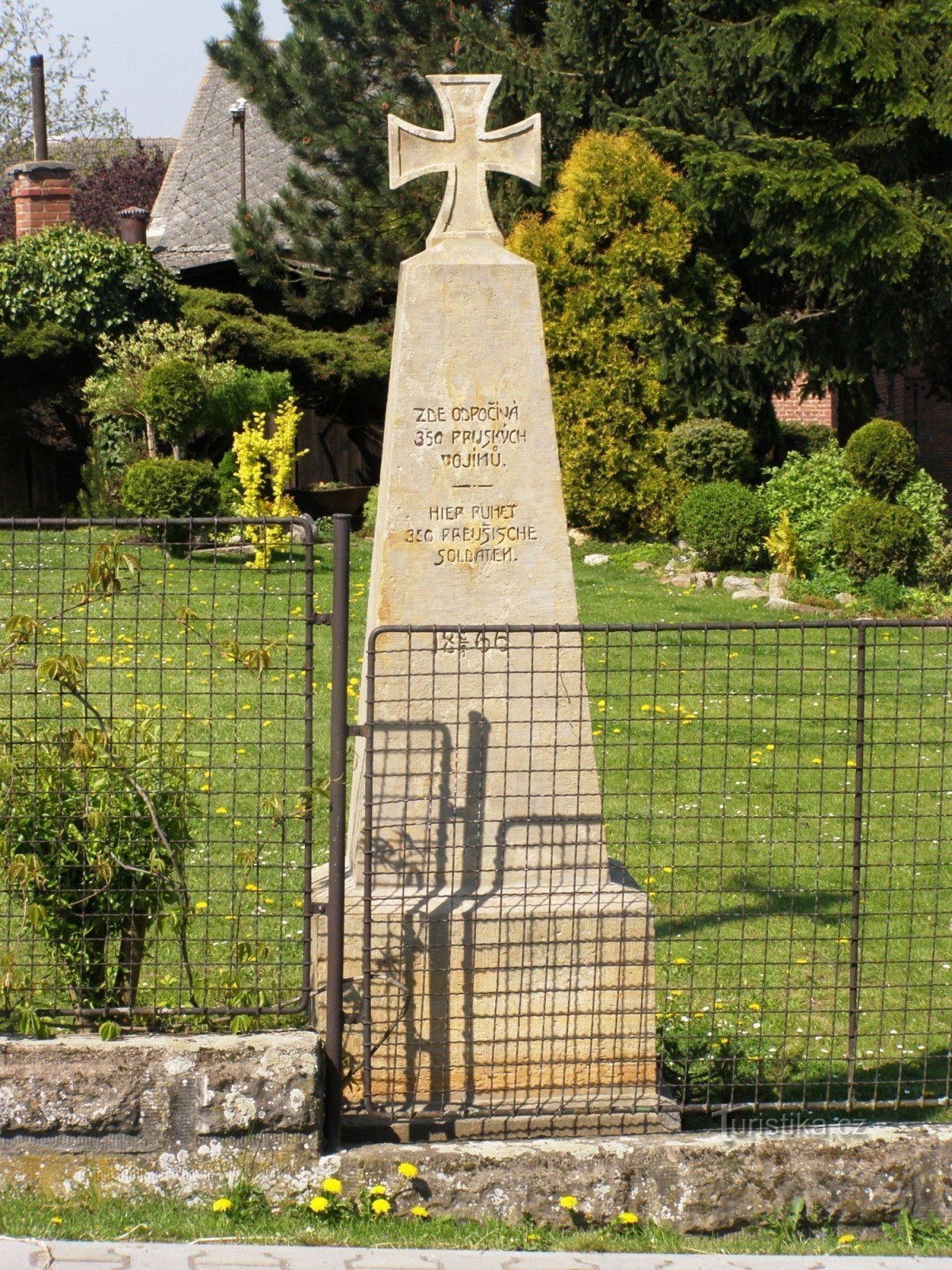 Rosnice - monument till slaget 1866