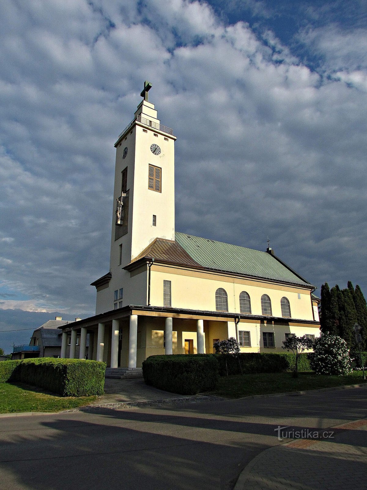 Rostění - kościół św. Floriana