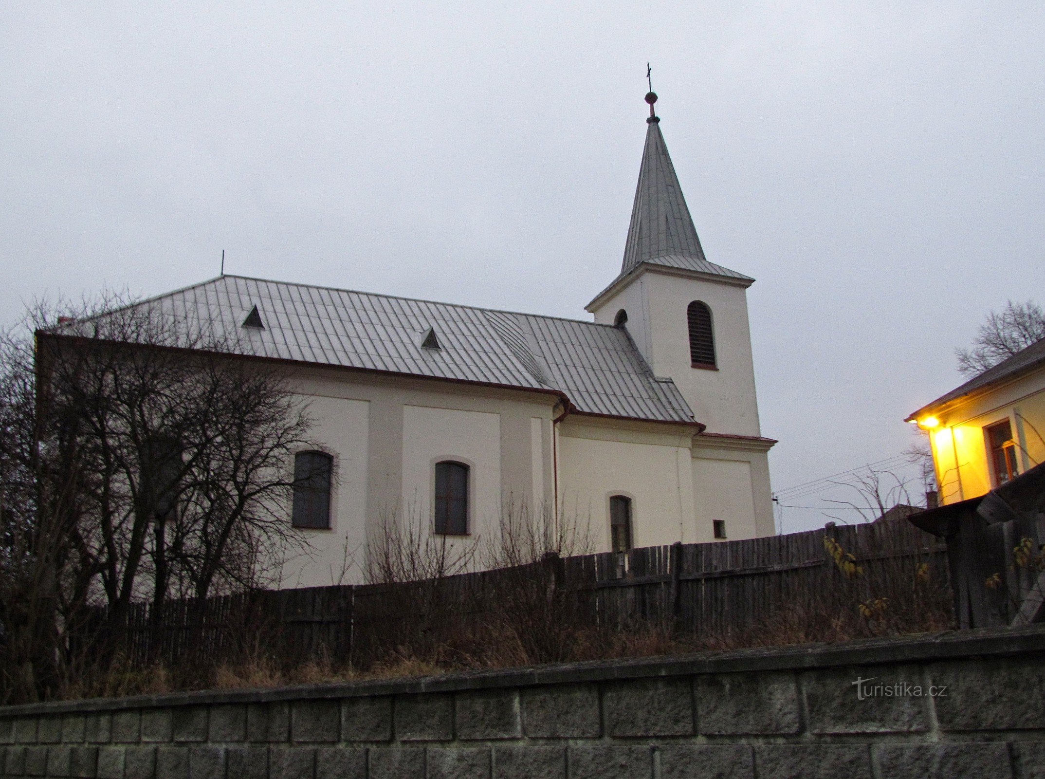 Rostín - Kirche St. Anna
