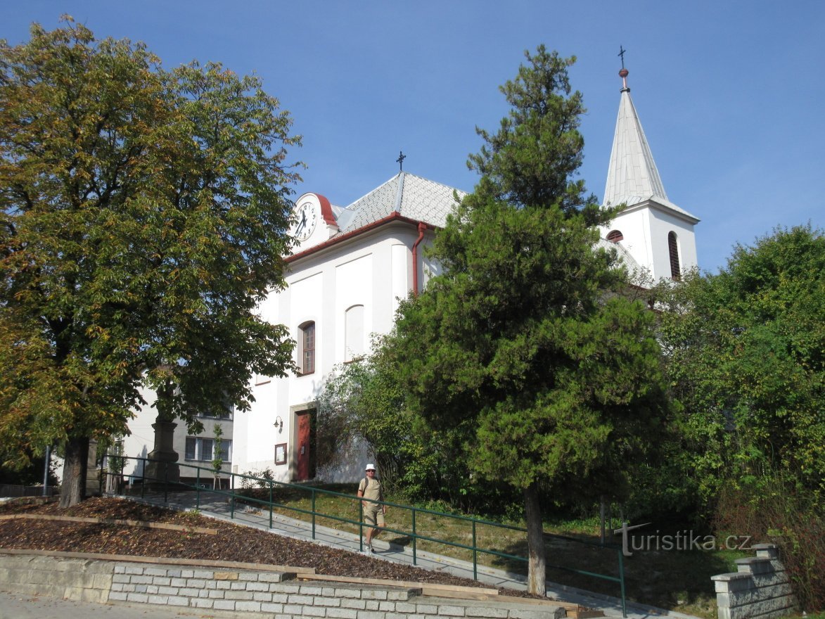 Rostín - Igreja de S. Ana