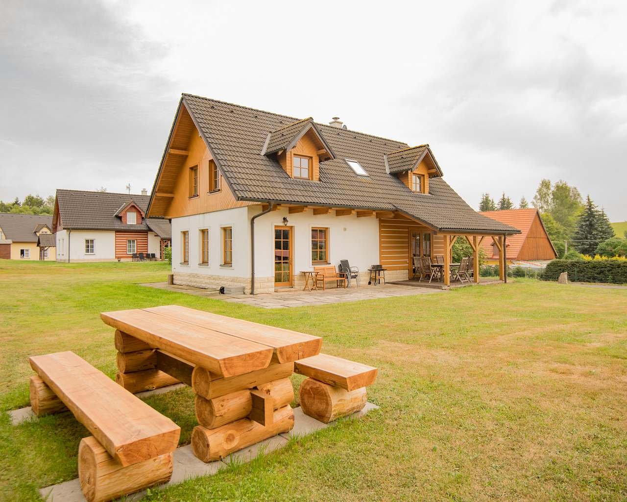 ξύλινο σπίτι Stodola Božanov