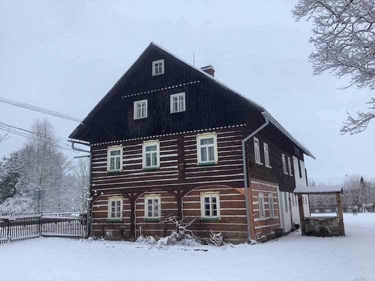 Roubenka Svitávka v zimě