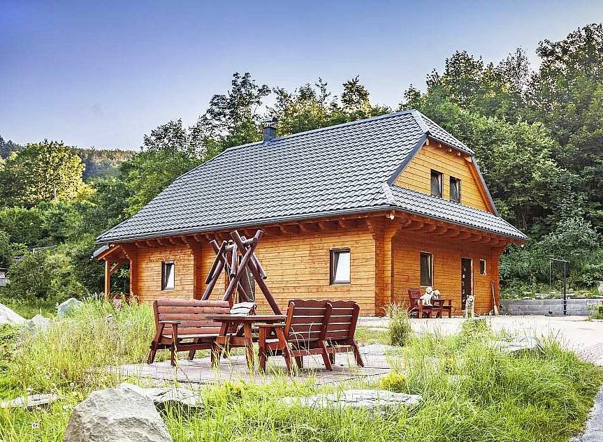 Maison en rondins U Hafan Řek