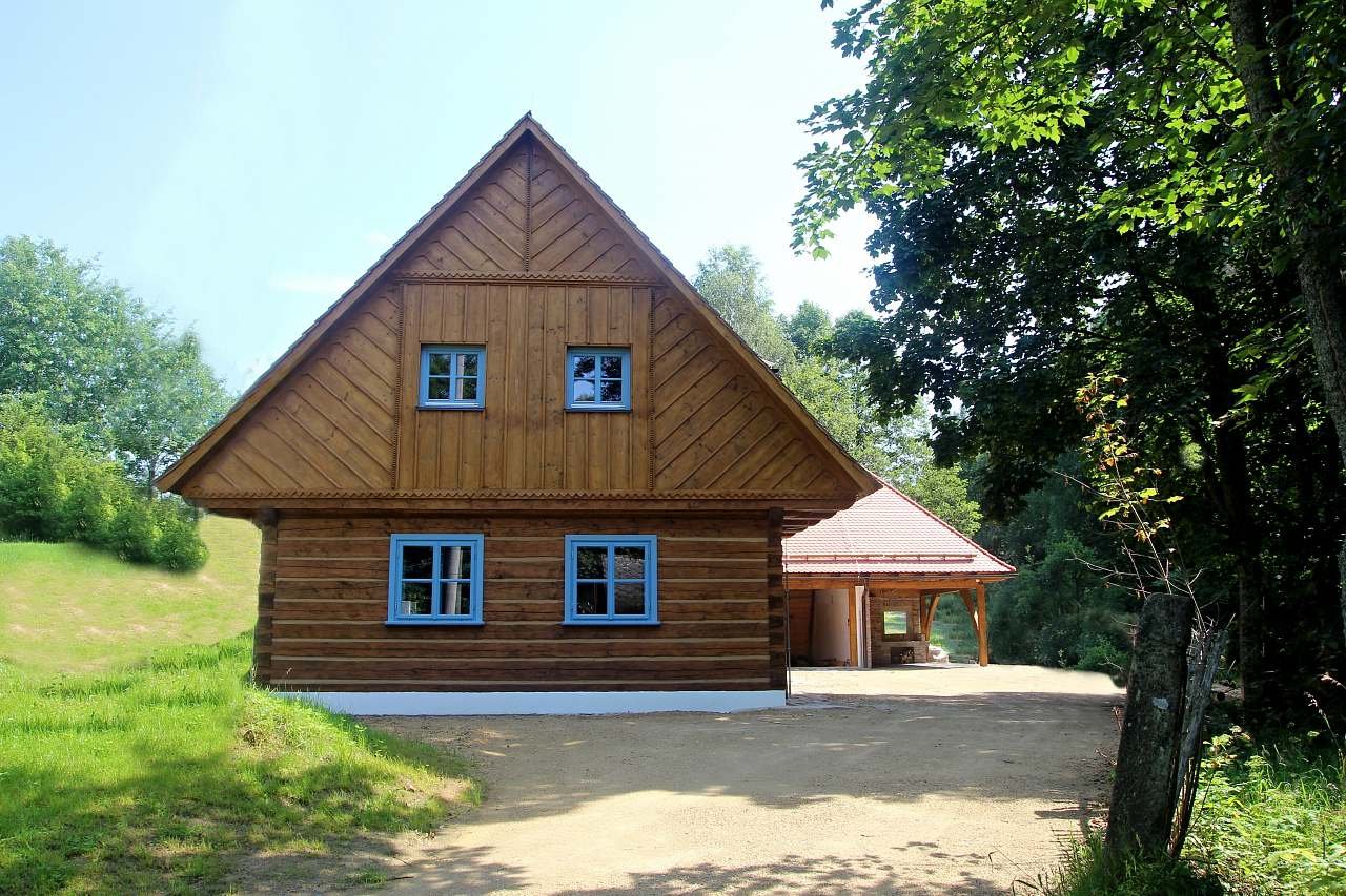 Casa de madeira em Zvonička Húte