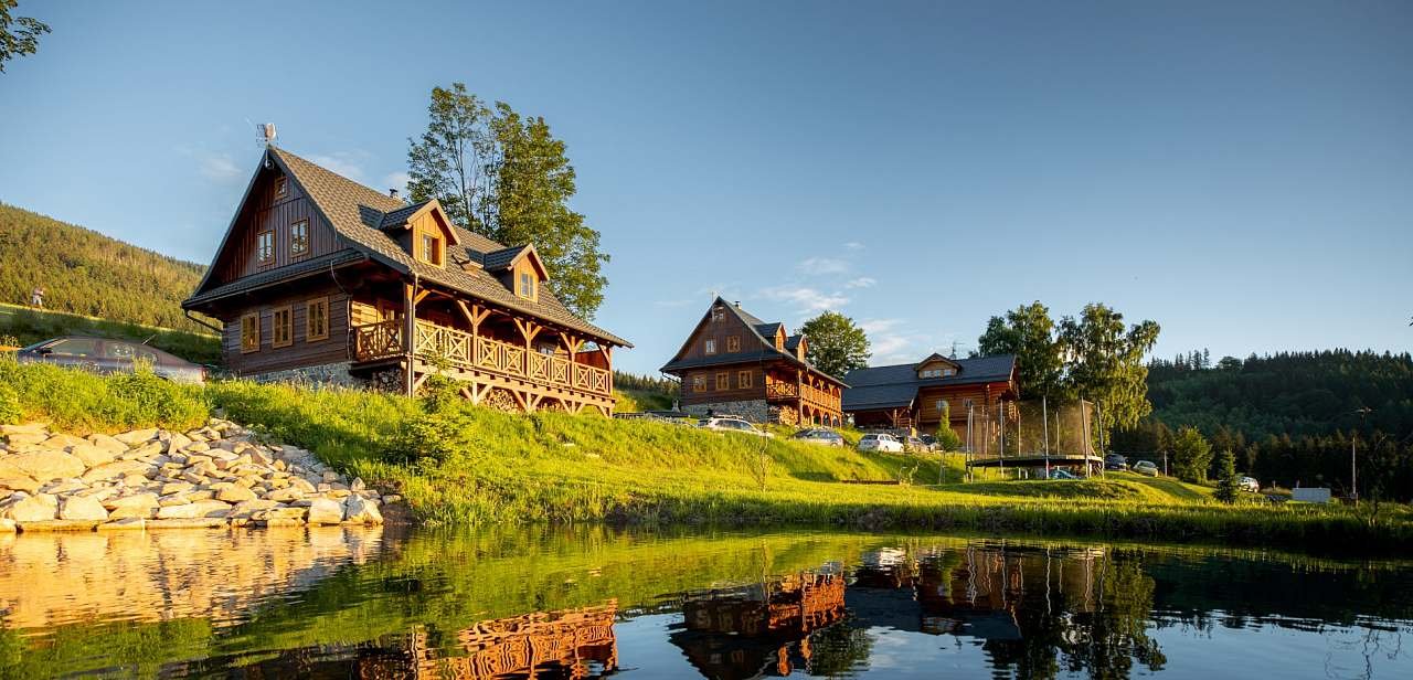 Log cabins Kraličák - Descanso elegante com todo o conforto