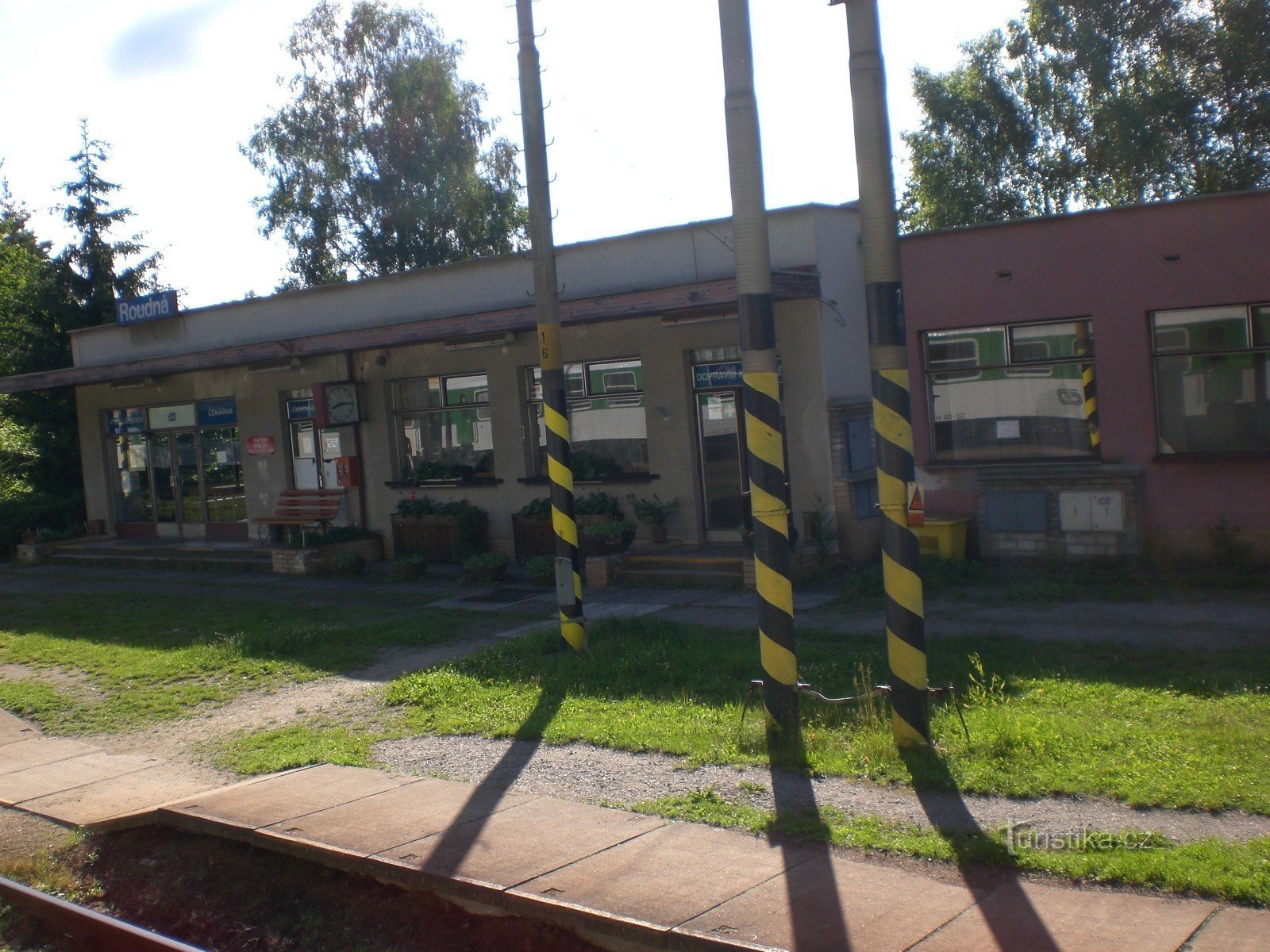 Roudná - railway station