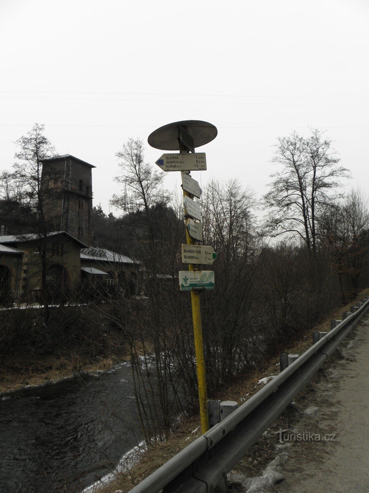 Klamovka crossroads - 6.2.2012 February XNUMX