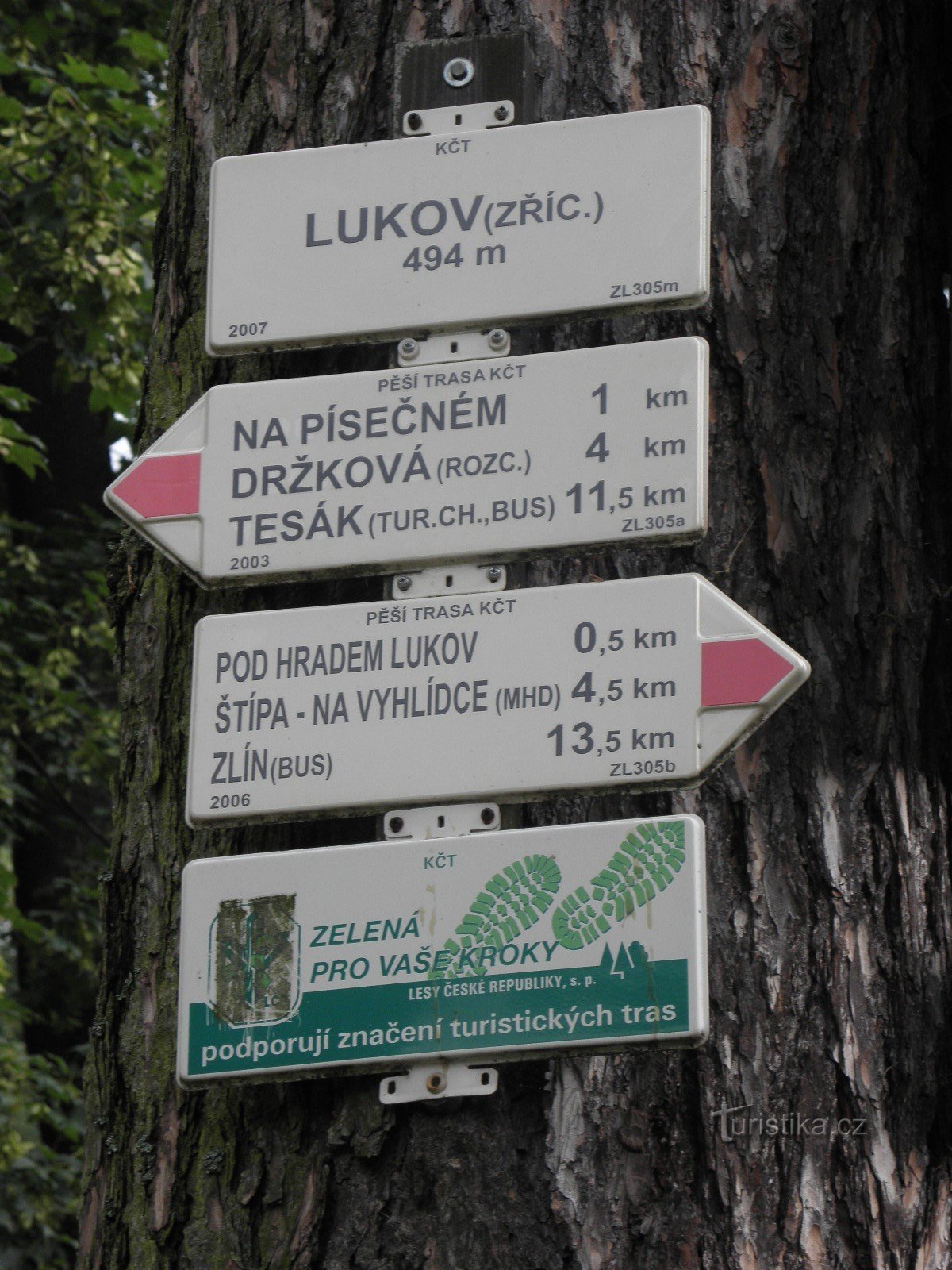 Kreuzung bei Lukovo - ČTZ