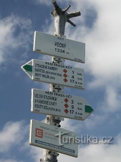 Crossroads on Pecné