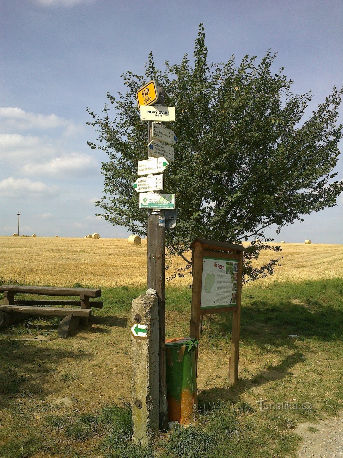 Nový Dvůr crossroads