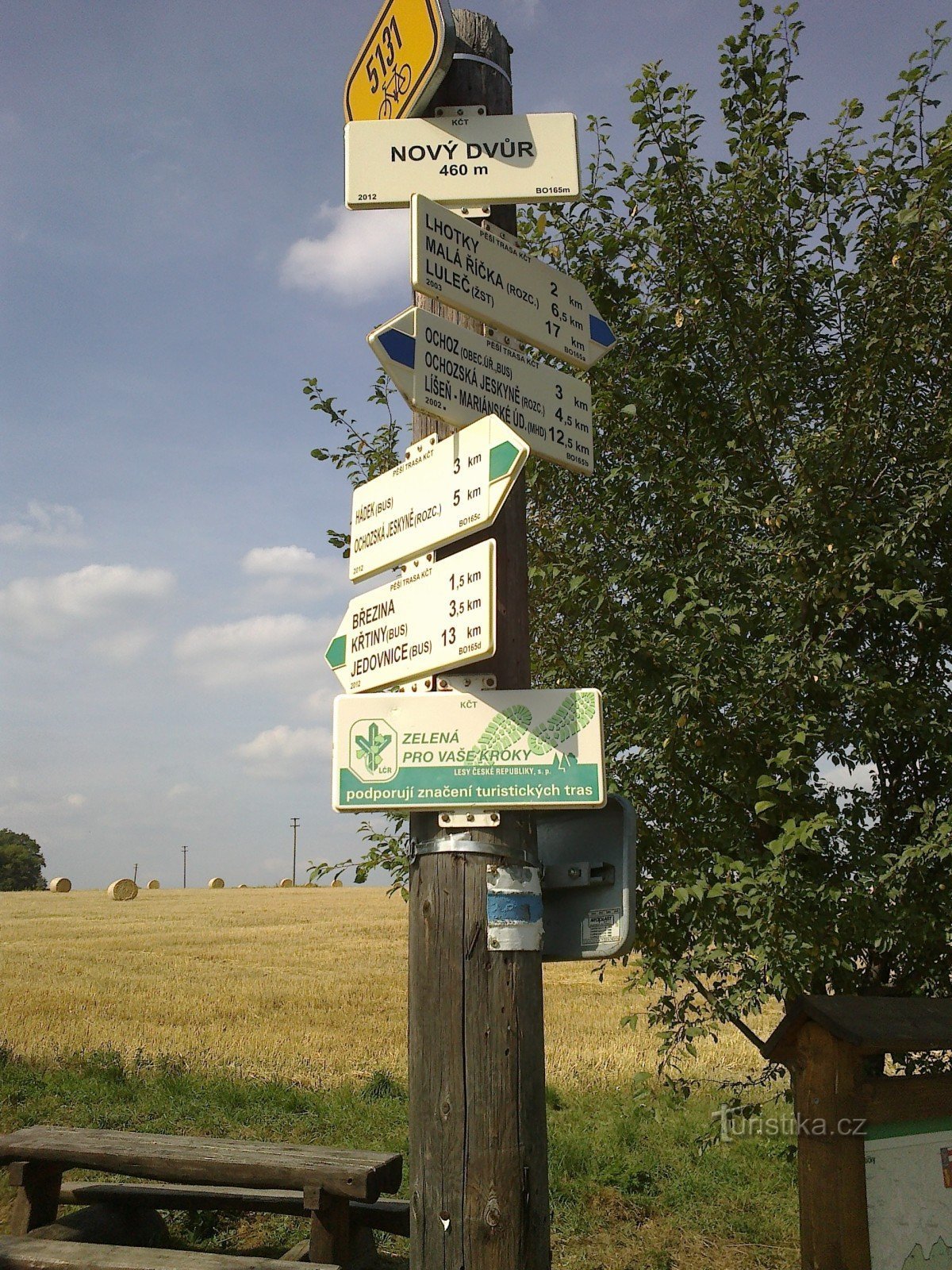 Nový Dvůr crossroads