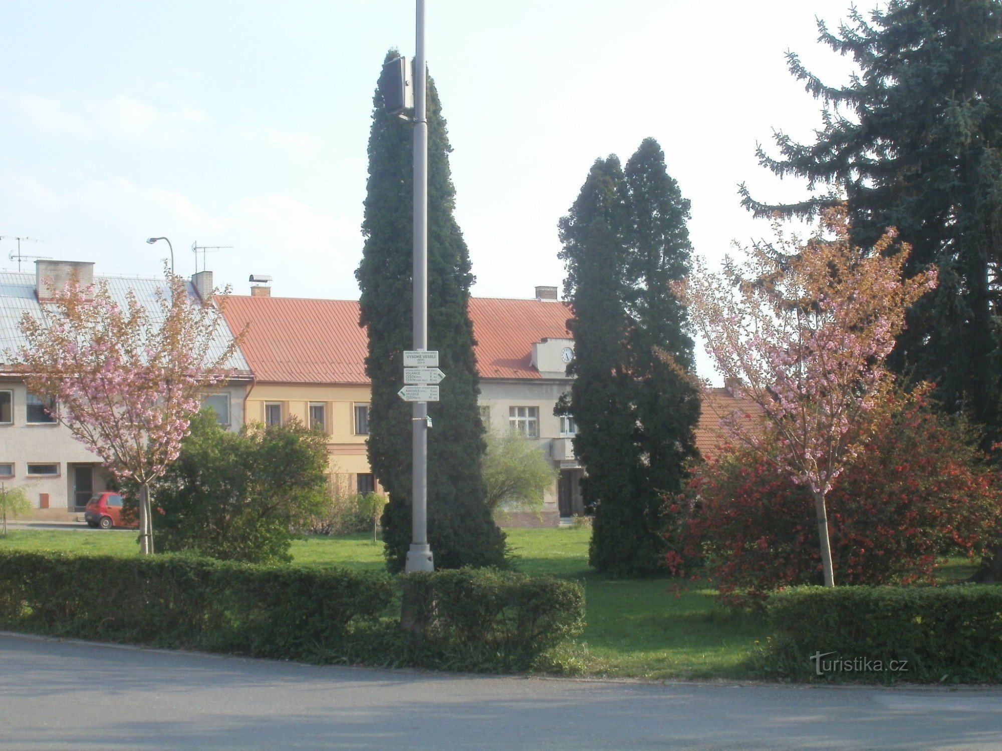 rozcestí NS Češov-Vysoké Veselí - Vysoké Veselí bus