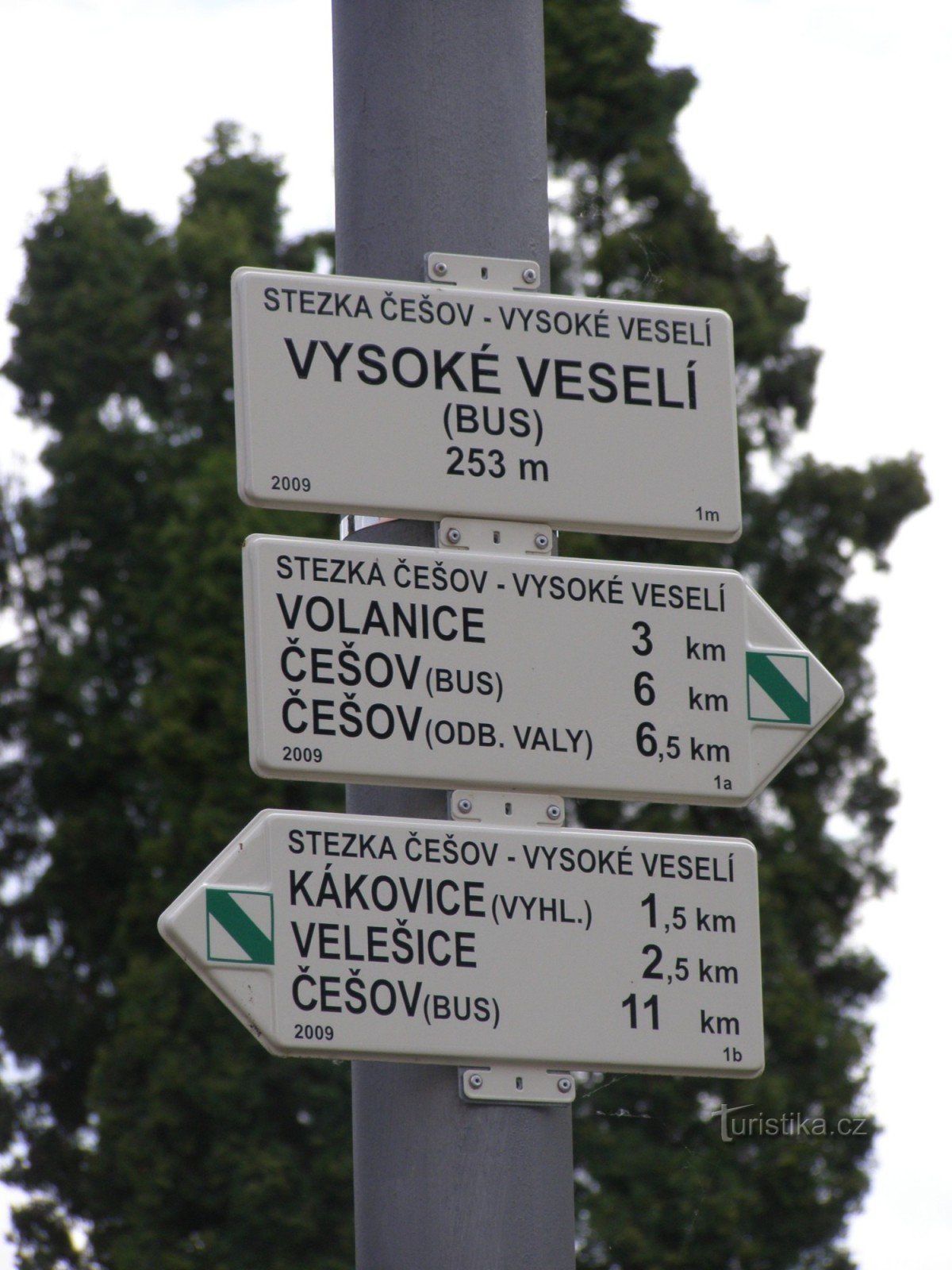 incrocio NS Češov-Vysoké Veselí - autobus Vysoké Veselí