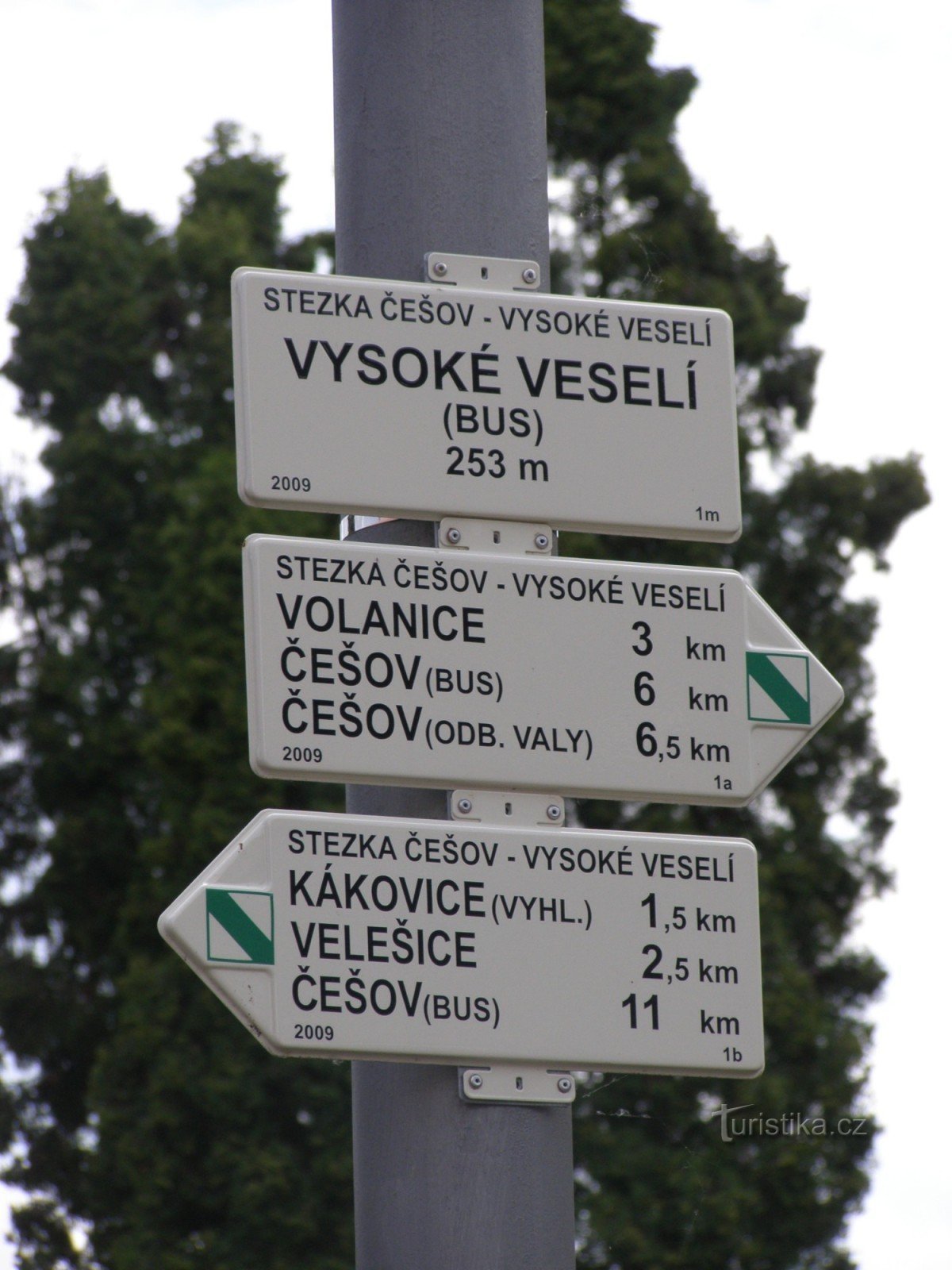 NS Češov-Vysoké Veselí - Ngã ba xe buýt Vysoké Veselí