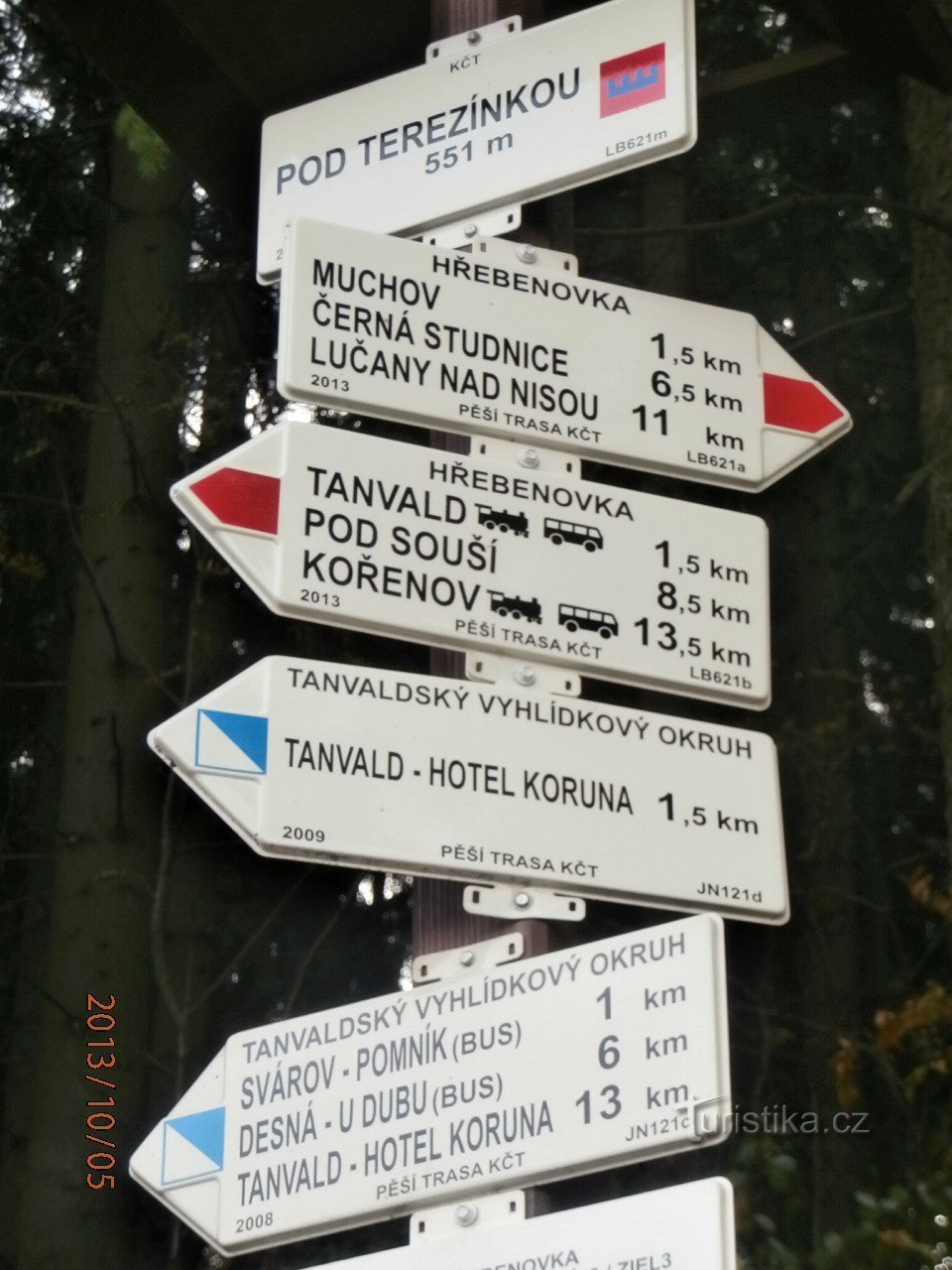 crossroads Pod Terezínkou