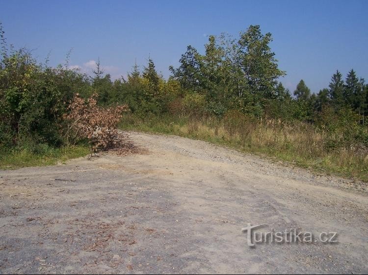 Incrocio: Una vista dell'incrocio di tre strade