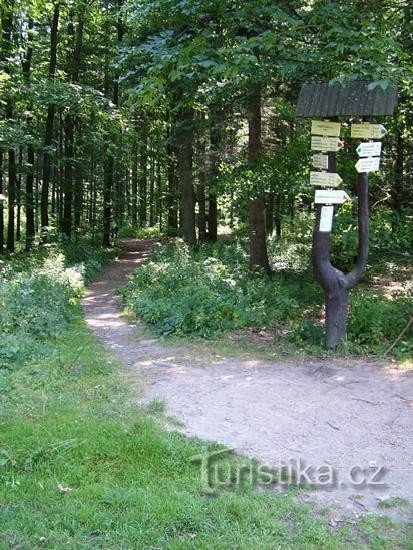 Rabštejn crossroads