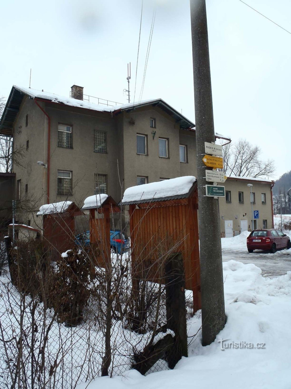 Eisenbahnknotenpunkt Ruda nad Moravou - 18.2.2012. Februar XNUMX