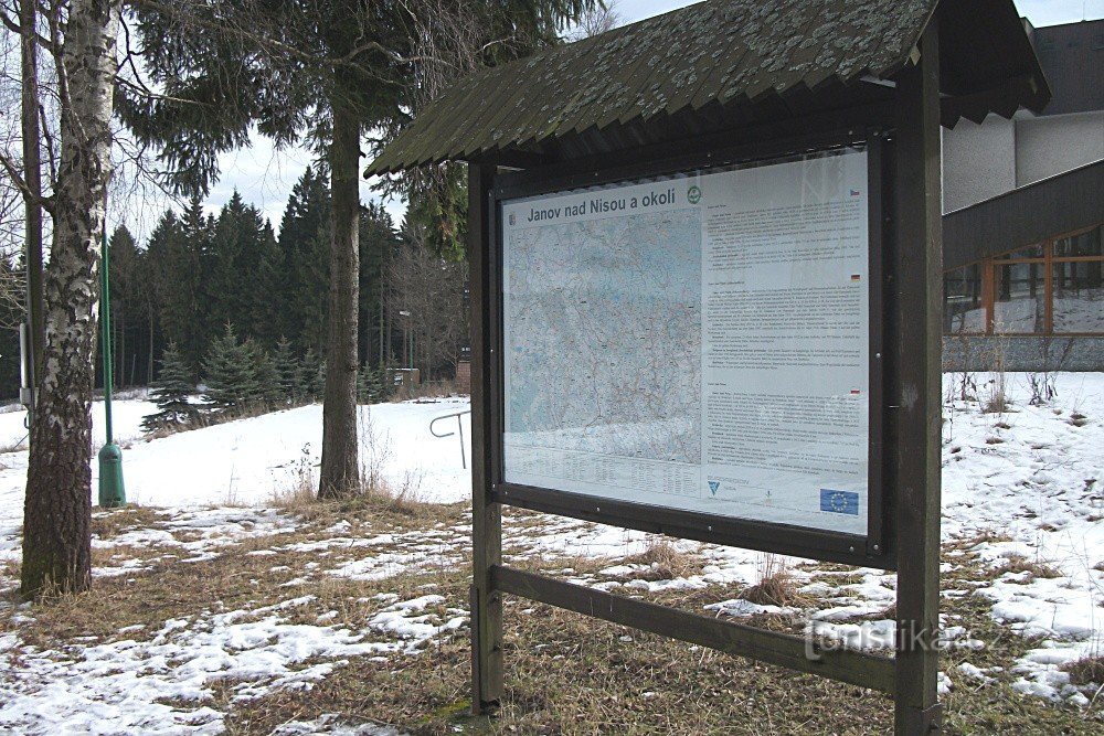 Kreuzung in der Nähe von Hashlers Cottage