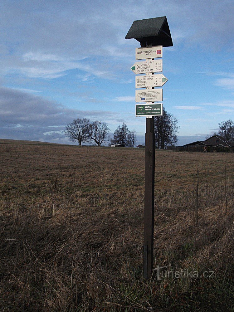 Panneau Albrechtice - bus