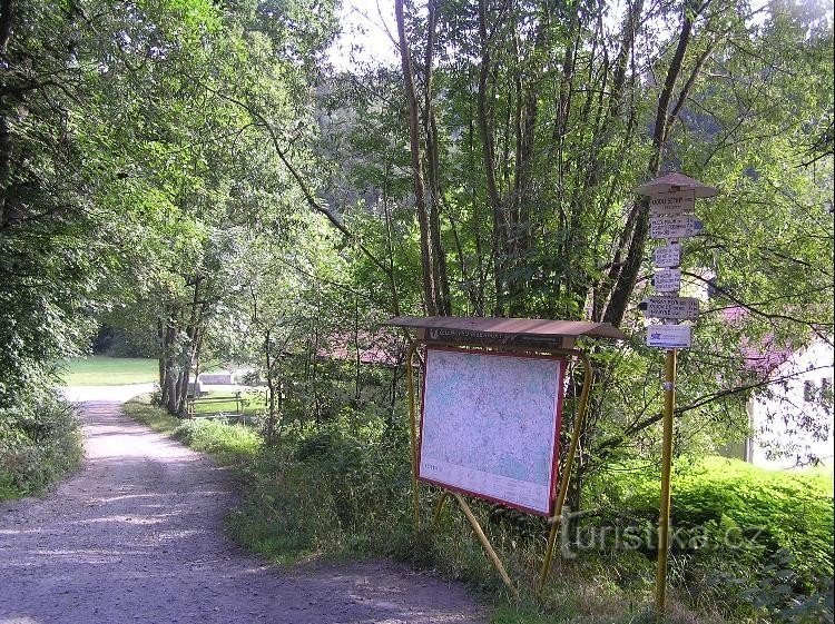 Placa de Sinalização: Vista geral da envolvente da placa de sinalização