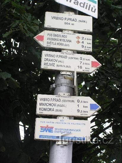 Placa de sinalização: Visão detalhada da placa de sinalização frontal