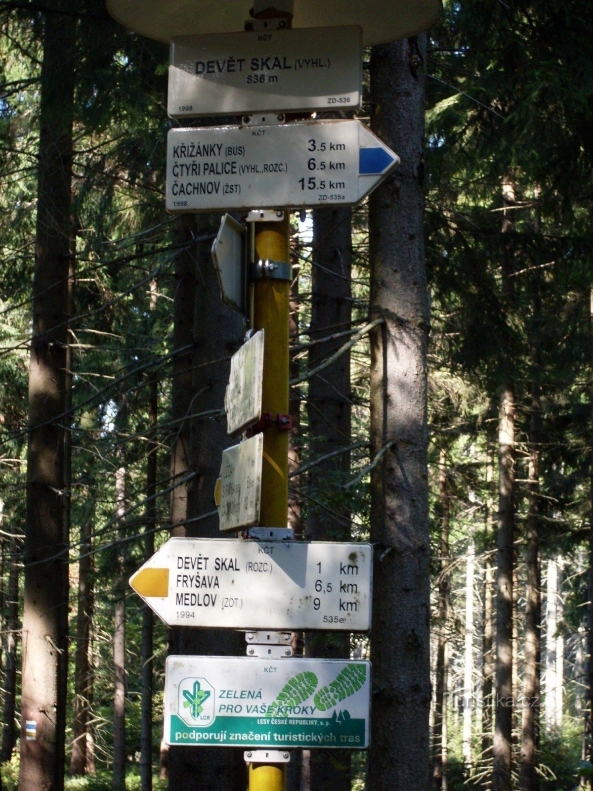 signpost Nine Rocks