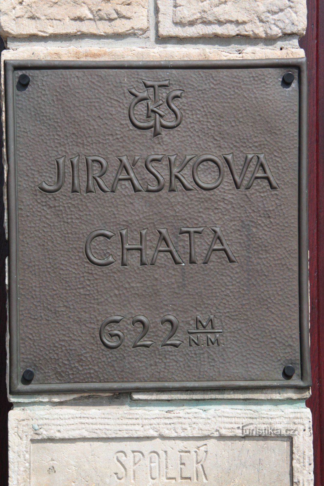 Drogowskaz Jiráskova chata - Dobrošov