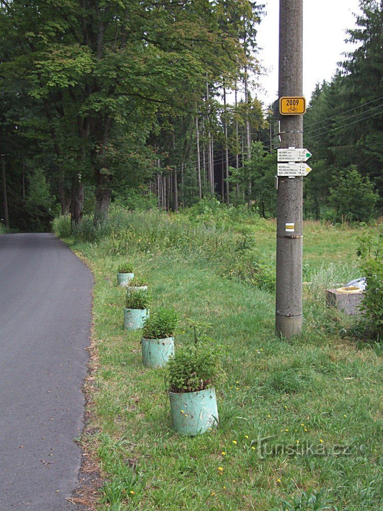 Drogowskaz Piękny widok