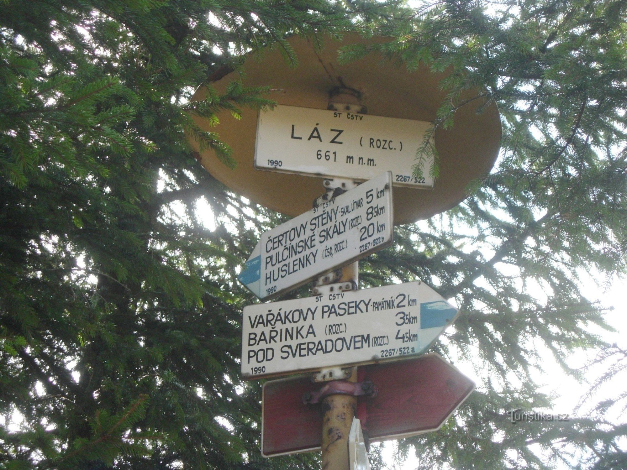 Spa signpost