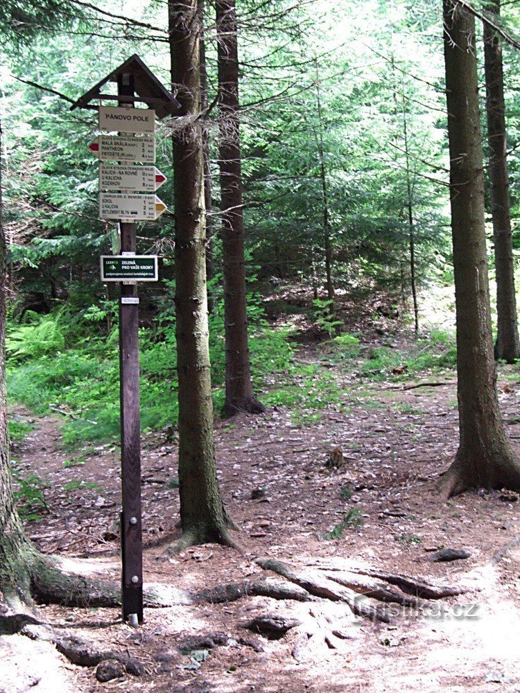 Panneau du champ du Seigneur