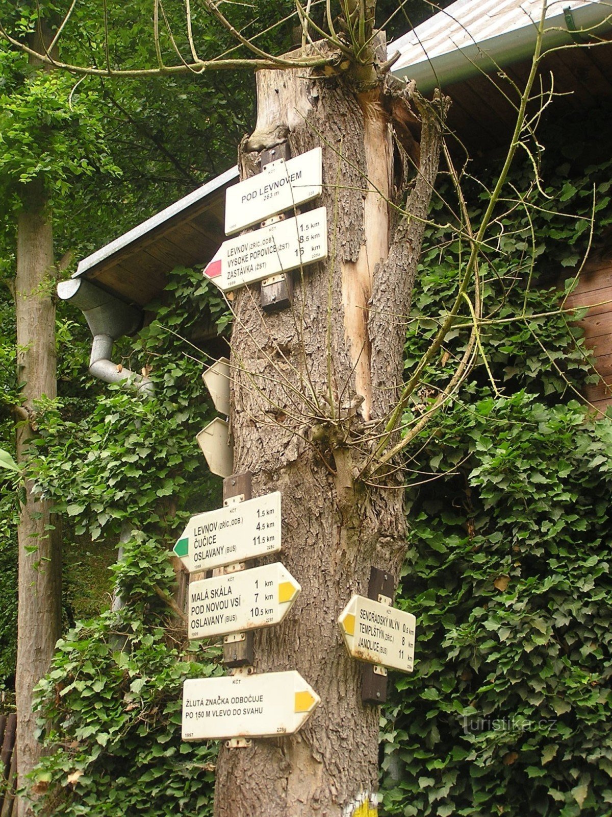 Signpost Under Levnov - 10.07.2008