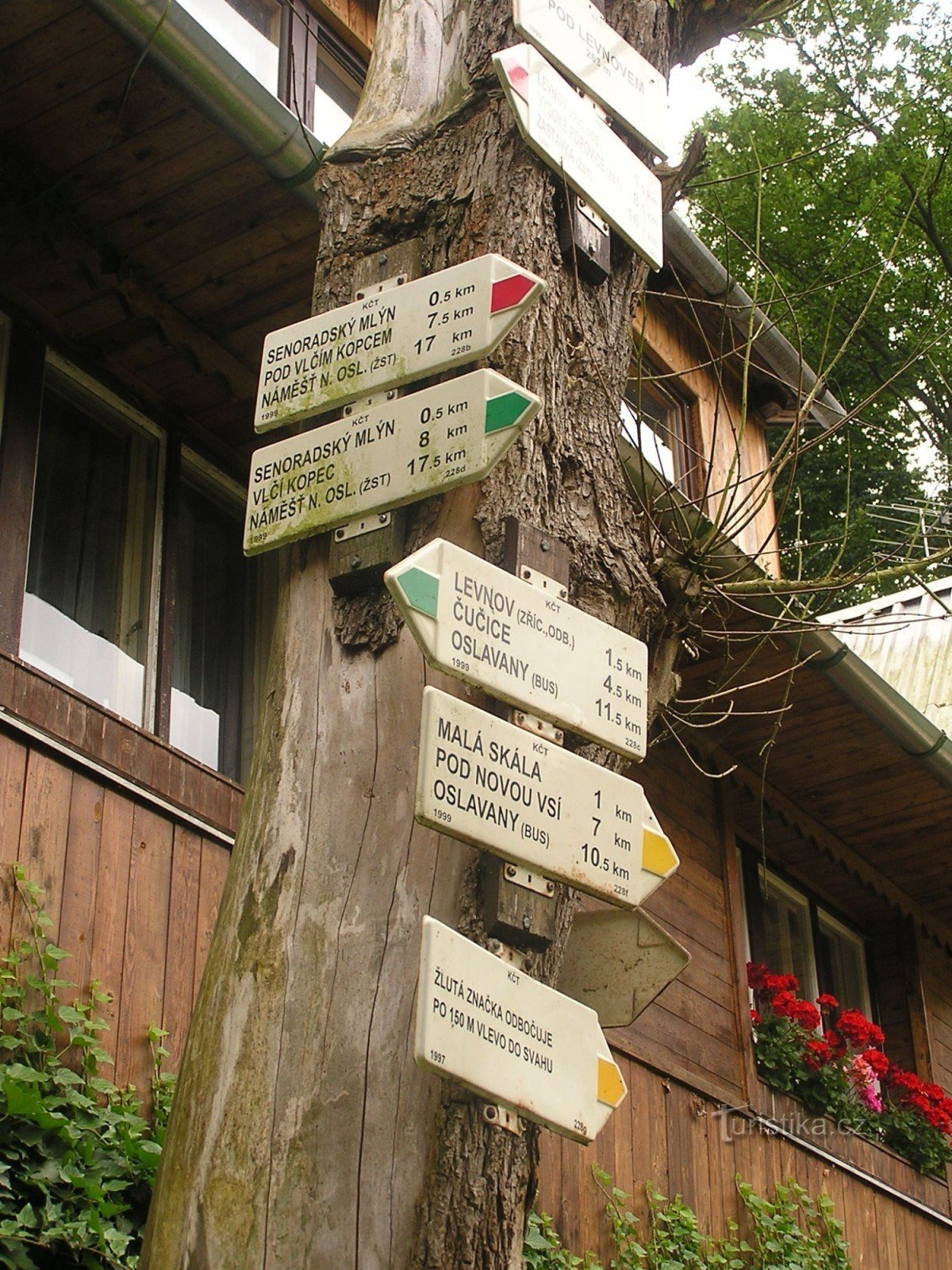 Signpost Under Levnov - 10.07.2008