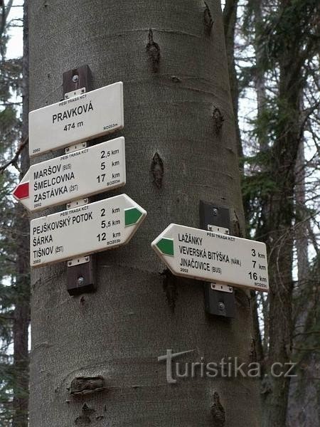 Pravková signpost