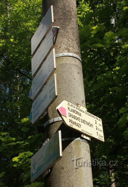 Skalka signpost